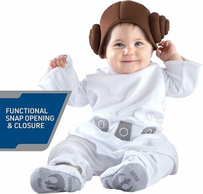 Star Wars Princess Leia Official Infant Deluxe Costume