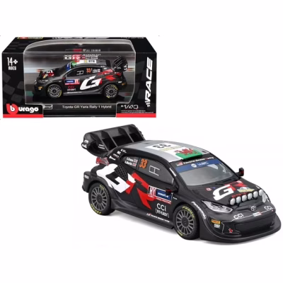 Toyota GR Yaris Rally 1 Hybrid Die Cast Model Car