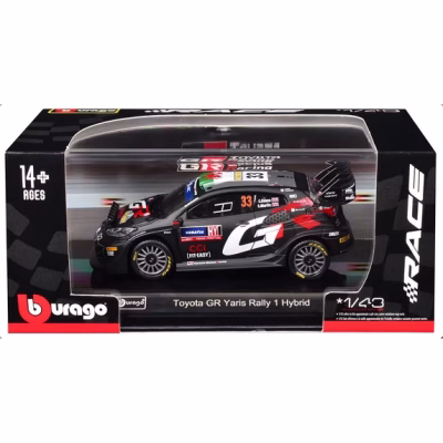 Toyota GR Yaris Rally 1 Hybrid Die Cast Model Car