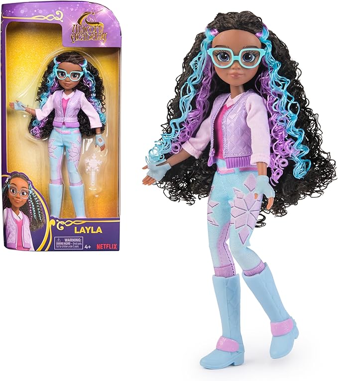 Unicorn Academy Layla Doll with 5 Accessories