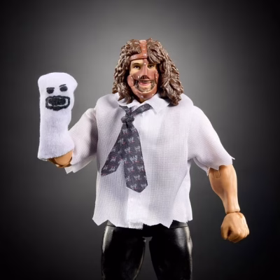 WWE Elite Collection Premium Live Event Mankind Action Figure Set