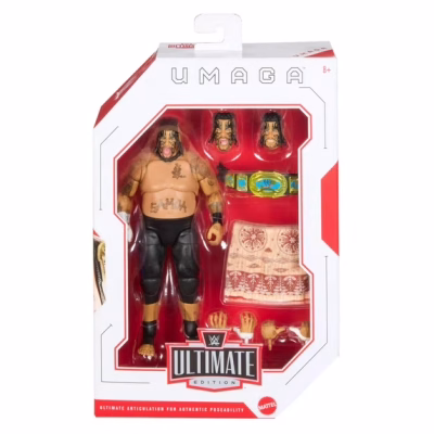 WWE Ultimate Edition Umaga Action Figure & Accessories Set