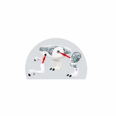 White Indominus Rex 6 inch Tall Dinosaur Action Figures