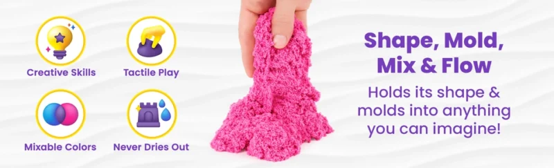 Kinetic Sand SquishPizza Activity Playset