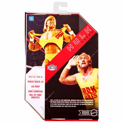 WWE Hulk Hogan Action Figure & Accessories Set