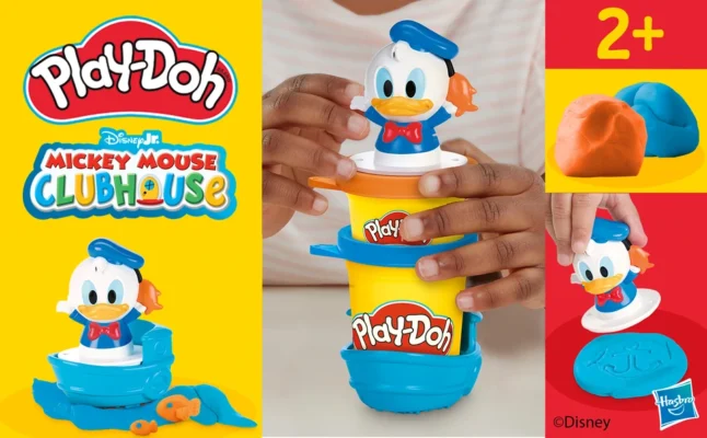 Play Doh Disney Junior Stamp and Go Donald Duck