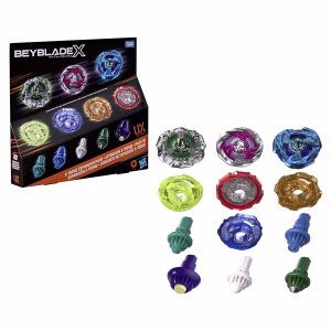 Beyblade X X-treme Expansion Pack 3 Blades 4 Ratchets 5 Bits