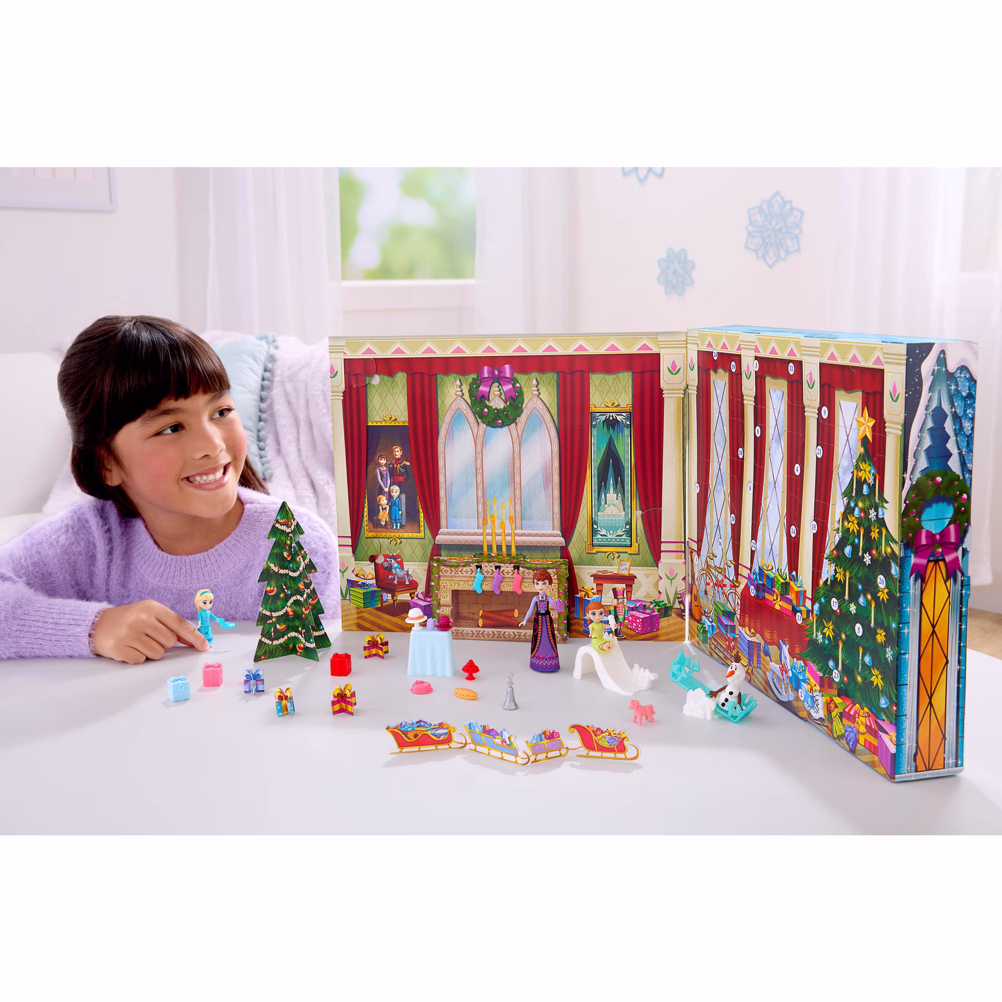 Disney Frozen Advent Calendar with 24 Days of Surprise Toys Disney Frozen Advent Calendar with 24 Days of Surprise Toys