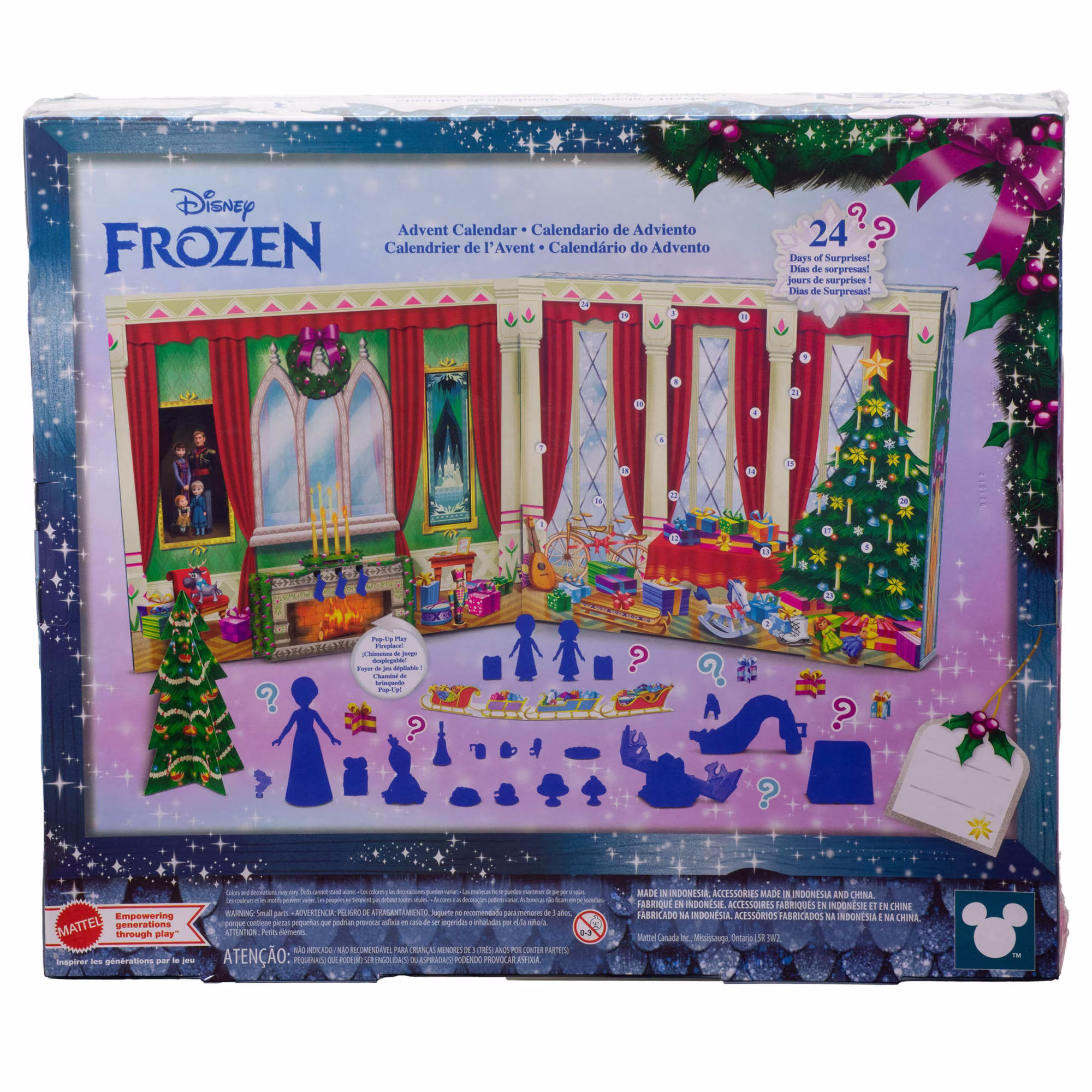 Disney Frozen Advent Calendar with 24 Days of Surprise Toys Disney Frozen Advent Calendar with 24 Days of Surprise Toys