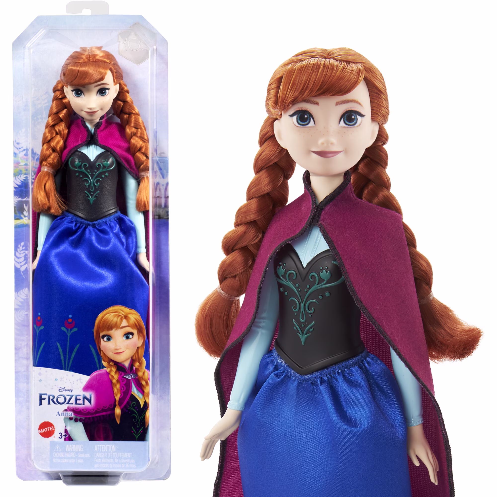 Disney Frozen Anna Fashion Doll & Accessory Disney Frozen Anna Fashion Doll & Accessory