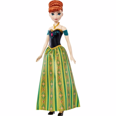 Disney Frozen Toy Singing Anna Doll in Signature Clothing