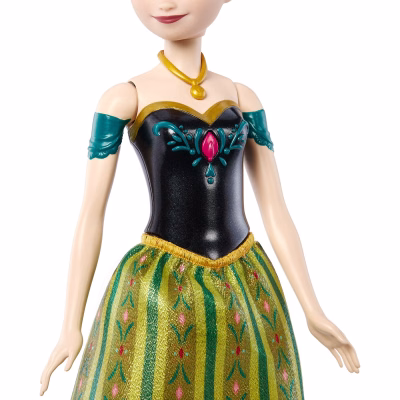 Disney Frozen Toy Singing Anna Doll in Signature Clothing