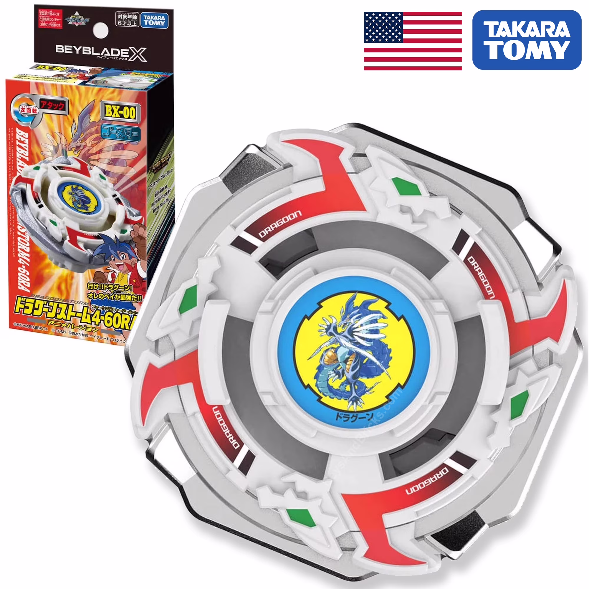 Dragoon Storm 4-60RA Beyblade X Booster