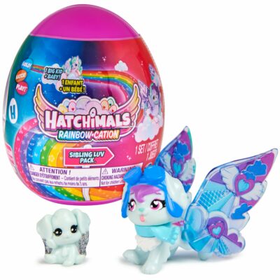 Hatchimals CollEGGtibles Sibling Luv Pack with Blanket