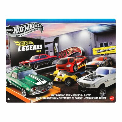 Hot Wheels Die Cast Toy Cars & Trucks Set of 6