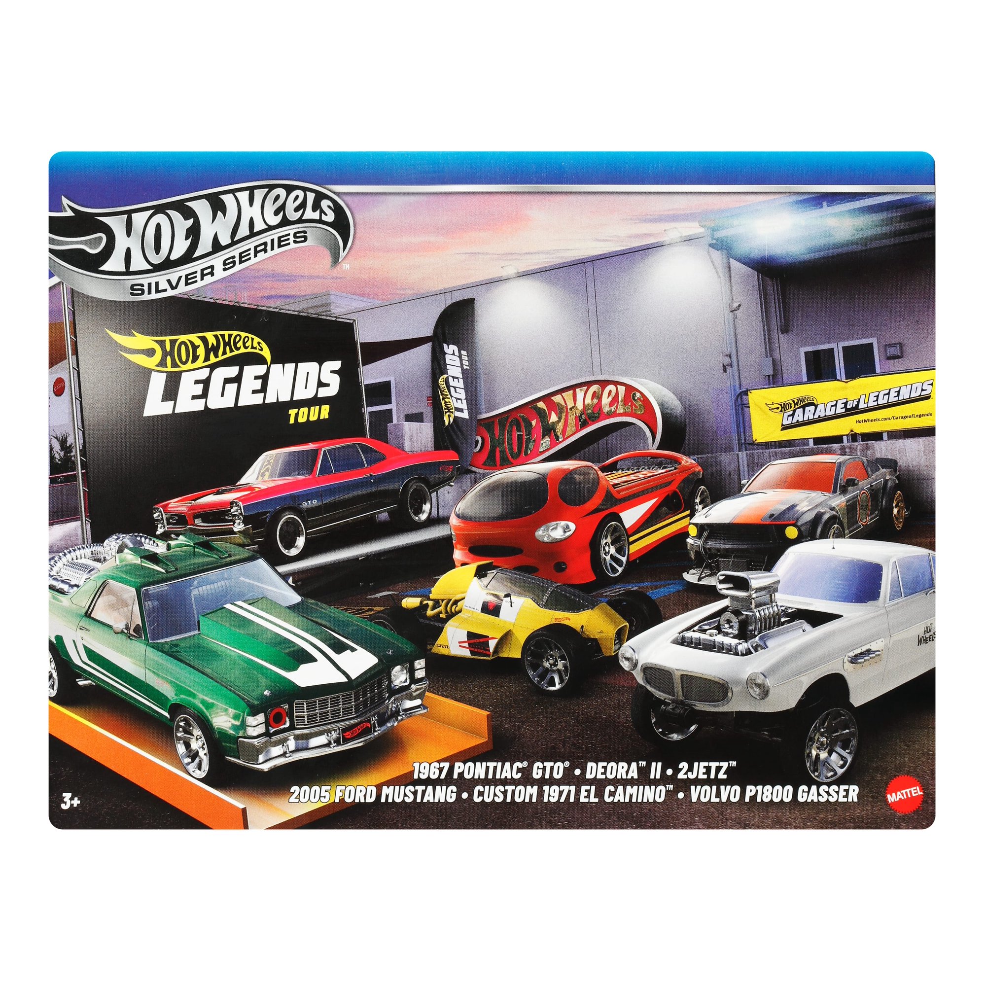 Hot Wheels Die Cast Toy Cars & Trucks Set of 6 Hot Wheels Die Cast Toy Cars & Trucks Set of 6