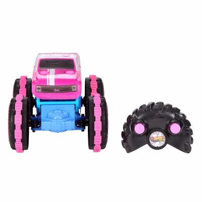 Hot Wheels Monster Trucks Barbie RC Toy Vehicle