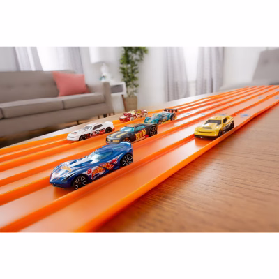 Hot Wheels Set of 40 Toy Race Cars Rescue Vehicles or Trucks