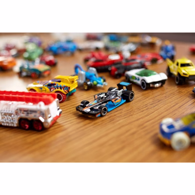 Hot Wheels Set of 40 Toy Race Cars Rescue Vehicles or Trucks