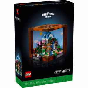 LEGO Minecraft The Crafting Table Building Set for Kids