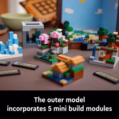 LEGO Minecraft The Crafting Table Building Set for Kids