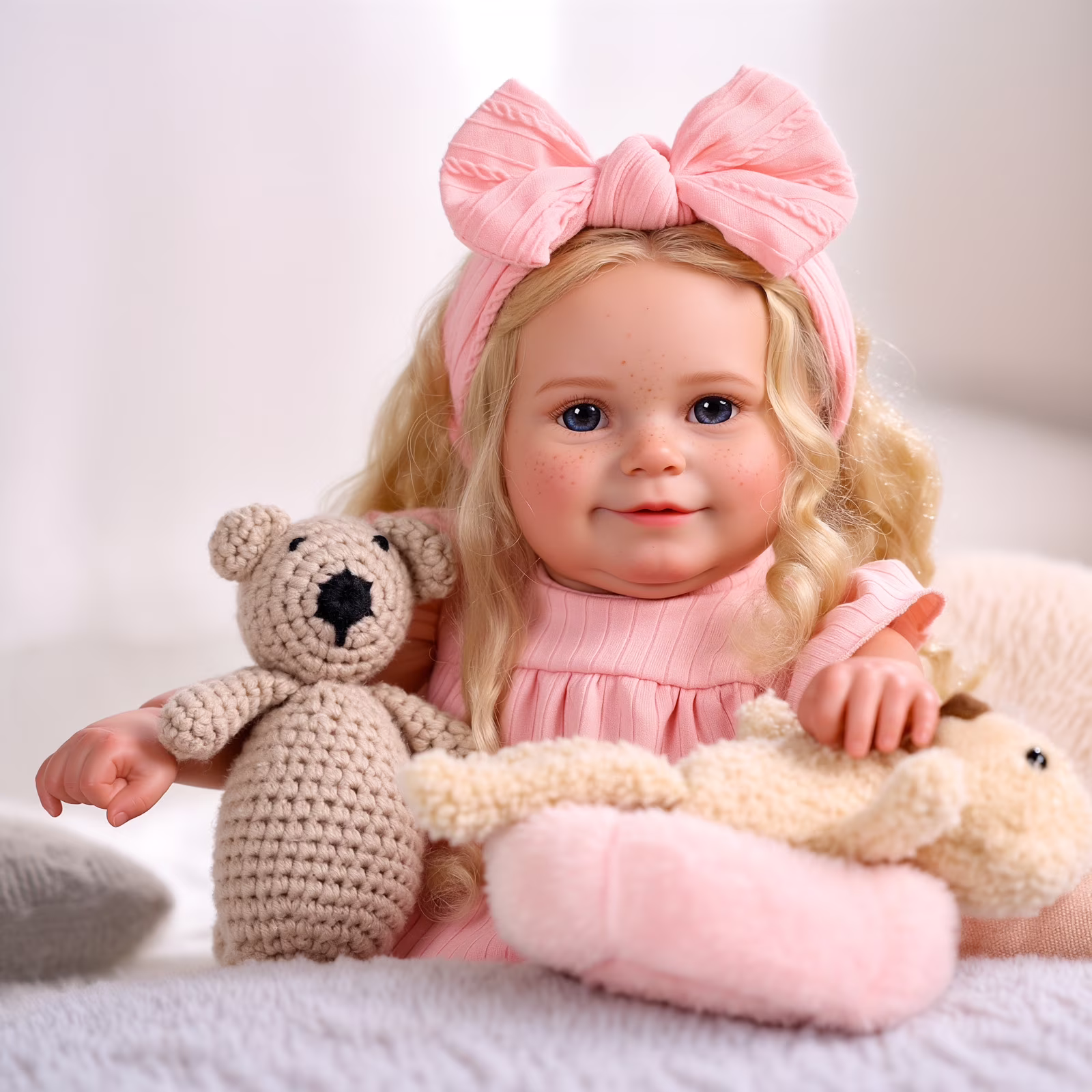 Lifelike Reborn Baby Dolls Soft Cloth Adorable Playful Doll Lifelike Reborn Baby Dolls Soft Cloth Adorable Playful Doll