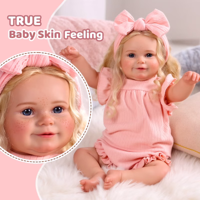 Lifelike Reborn Baby Dolls Soft Cloth Adorable Playful Doll