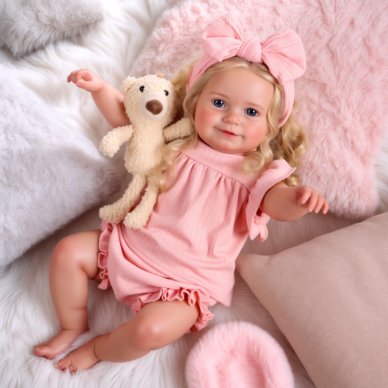 Lifelike Reborn Baby Dolls Soft Cloth Adorable Playful Doll Lifelike Reborn Baby Dolls Soft Cloth Adorable Playful Doll