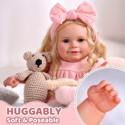 Lifelike Reborn Baby Dolls Soft Cloth Adorable Playful Doll