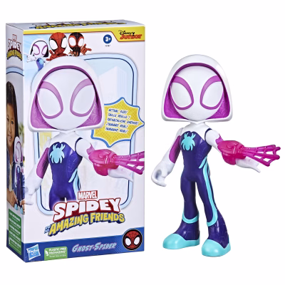 Marvel Spidey and His Amazing Friends Supersized Ghost Spider Action Figure