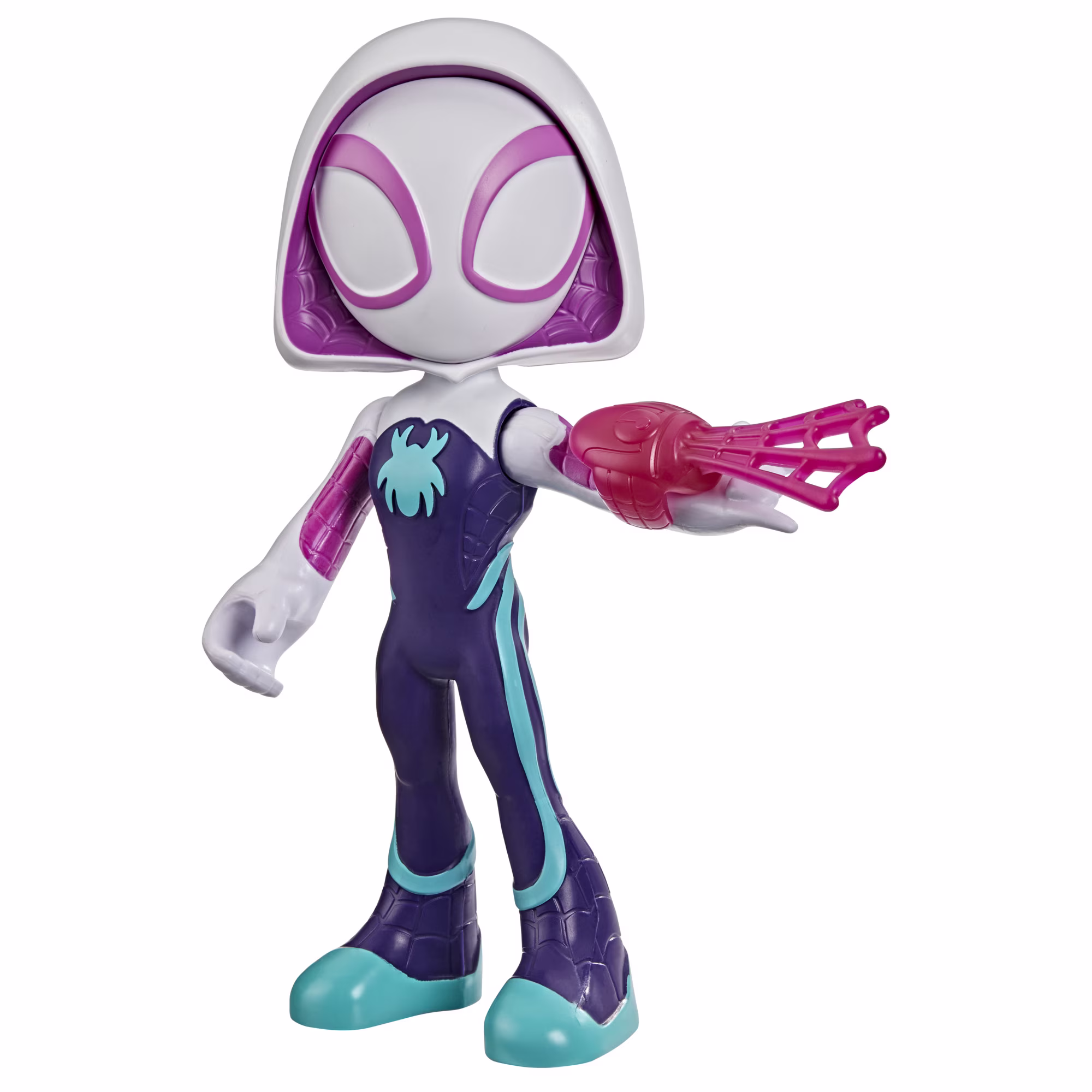 Marvel Spidey and His Amazing Friends Supersized Ghost Spider Action Figure Marvel Spidey and His Amazing Friends Supersized Ghost Spider Action Figure