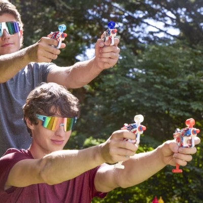 Nerf Elite Freedom Frenzy Red, White & Blue Blaster 4-Pack