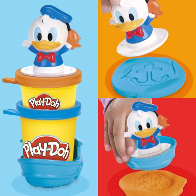 Play Doh Disney Junior Stamp and Go Donald Duck