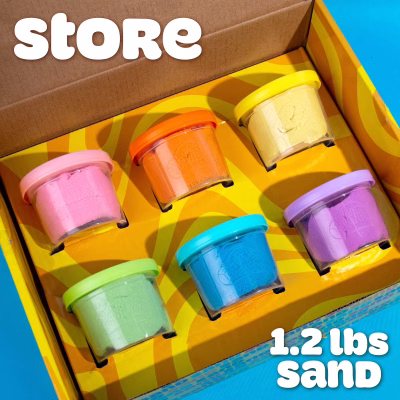 Play-Doh Sand 6 Pack Scented
