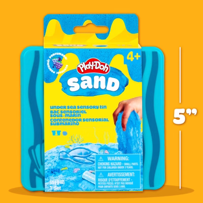 Play-Doh Sand Under The Sea Sensory Tin