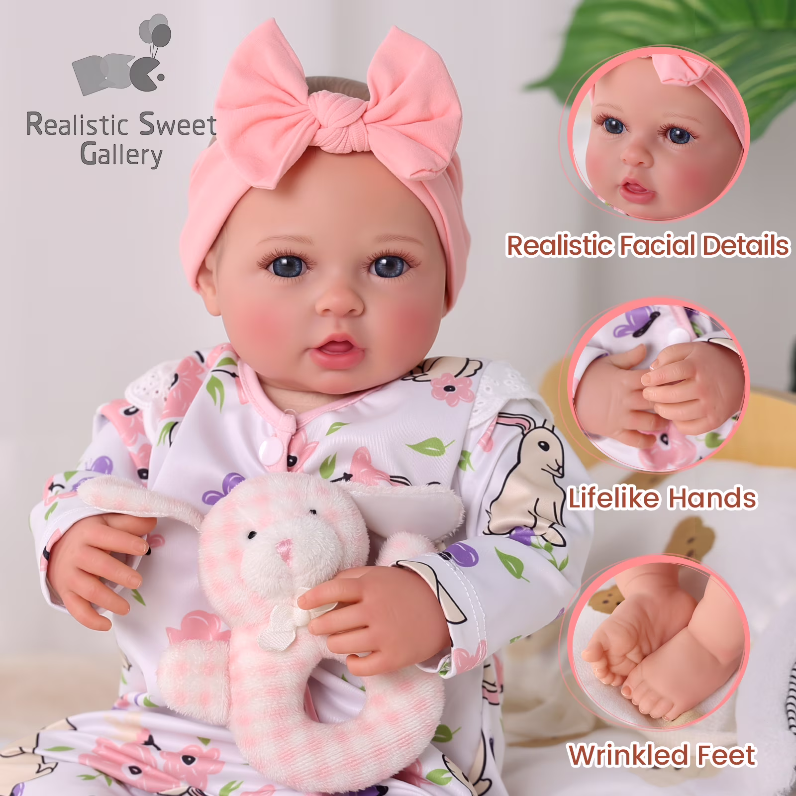 Sleeping Real Life Baby Dolls with Toy & Gift Set for Kids Sleeping Real Life Baby Dolls with Toy & Gift Set for Kids