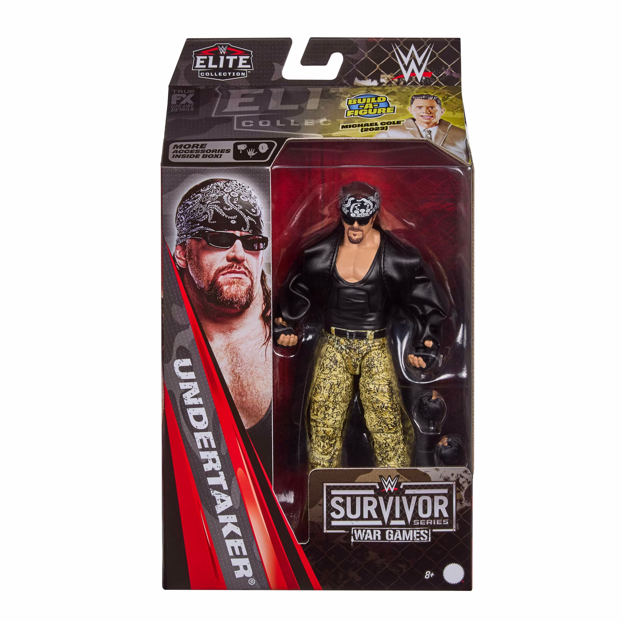 WWE Elite Collection Premium Live Event Undertaker Action Figure Set WWE Elite Collection Premium Live Event Undertaker Action Figure Set
