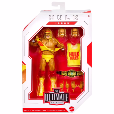 WWE Hulk Hogan Action Figure & Accessories Set