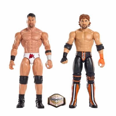 WWE Main Event Showdown LA Knight vs Logan Paul Action Figures Set