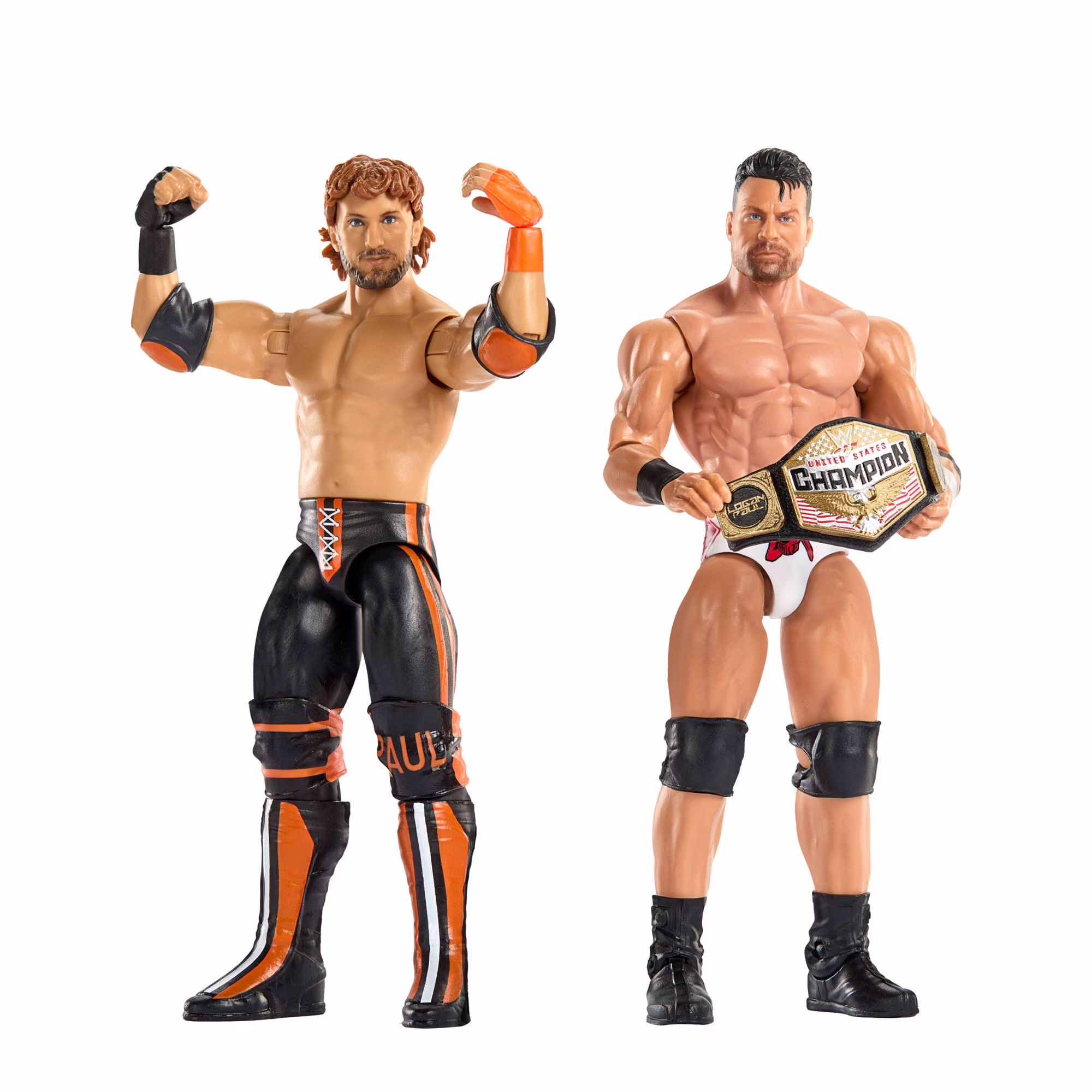 WWE Main Event Showdown LA Knight vs Logan Paul Action Figures Set WWE Main Event Showdown LA Knight vs Logan Paul Action Figures Set