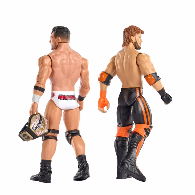 WWE Main Event Showdown LA Knight vs Logan Paul Action Figures Set