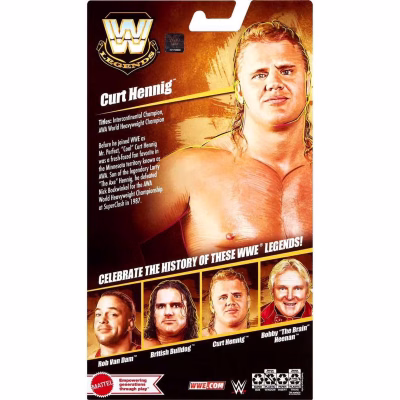 WWE Wrestling Legends Series 29 Curt Hennig Action Figure