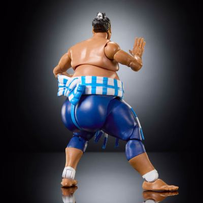 WWE x Street Fighter Yokozuna Action Figure & Accessories